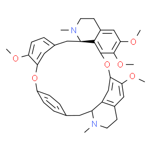 粉防己堿；漢防己甲素